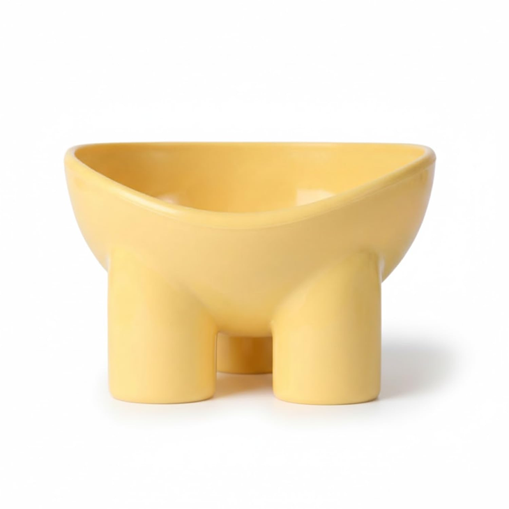 Four-Legged Ergonomic Elevated Cat Bowl