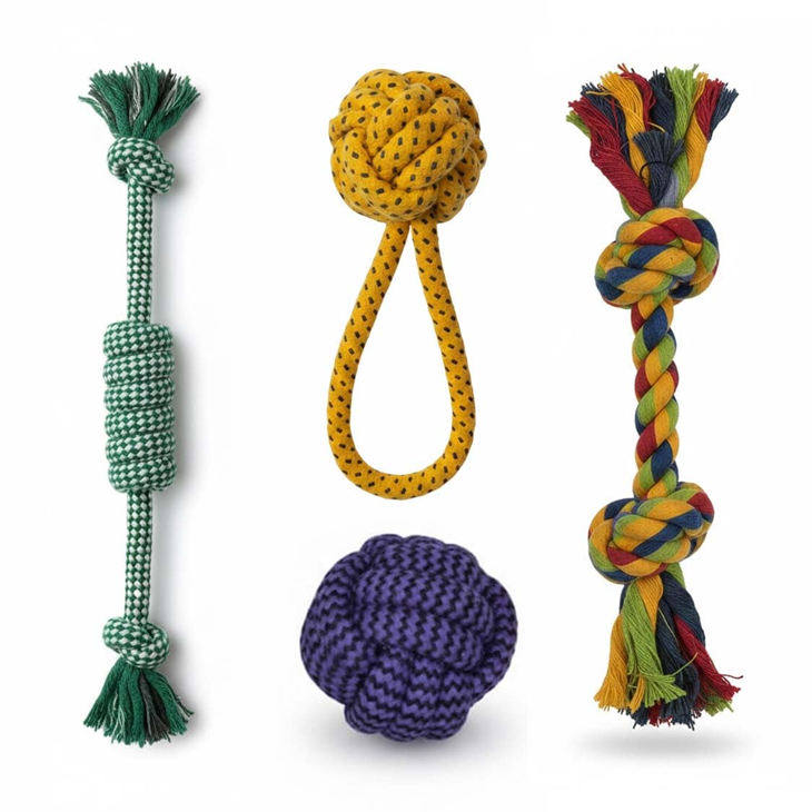 Interactive Teething Training Rope Toy