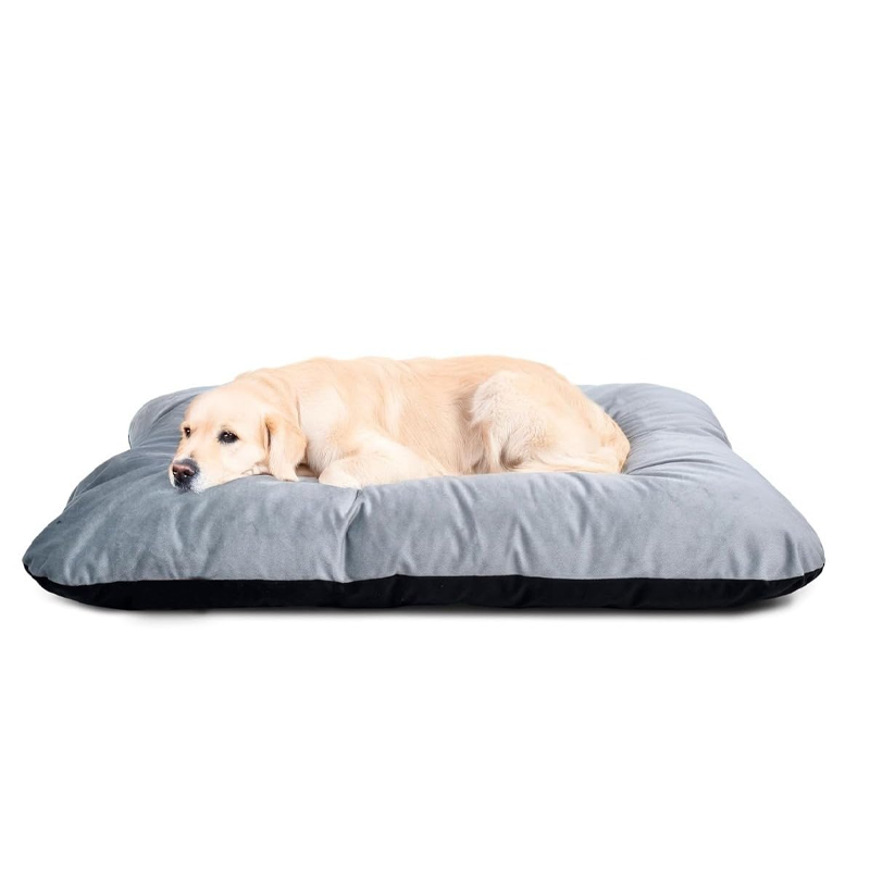 Luxurious Dual Tone Velvet Pet Lounger Mattress