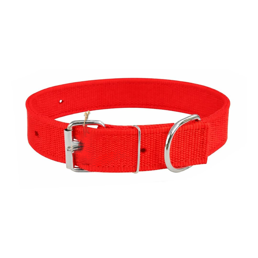 Red Nylon Everyday Pup Collar