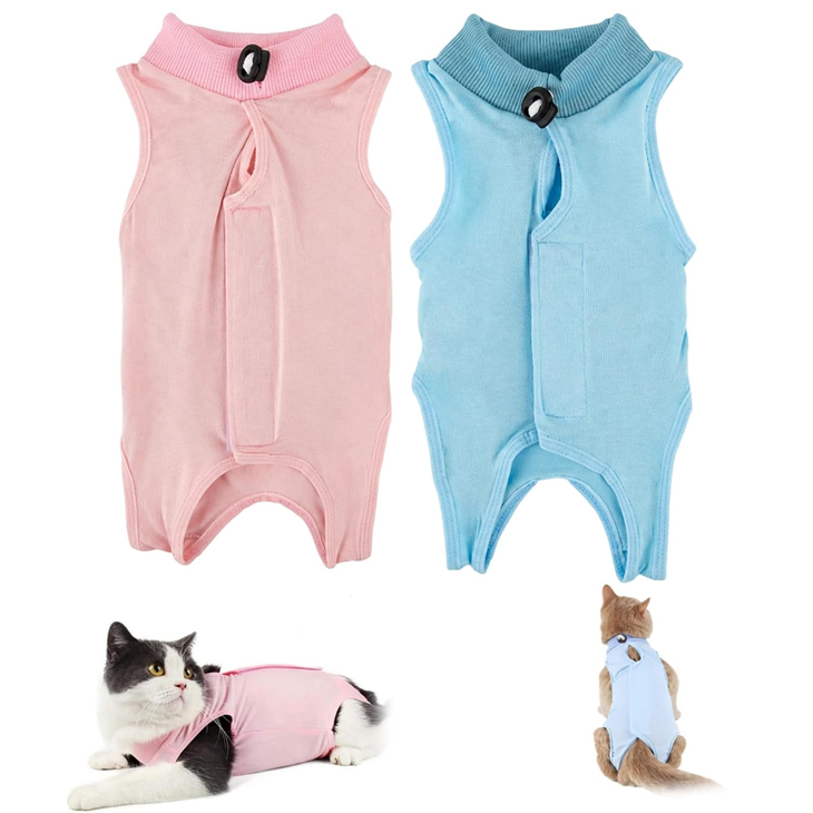 Soft Modal Post Surgery Cat Recovery Suit