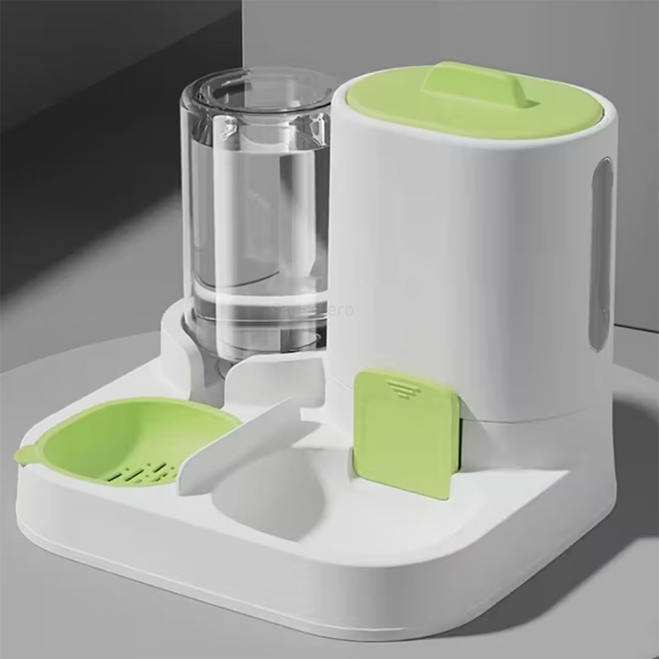 Dual Food and Water Gravity Dispenser Set