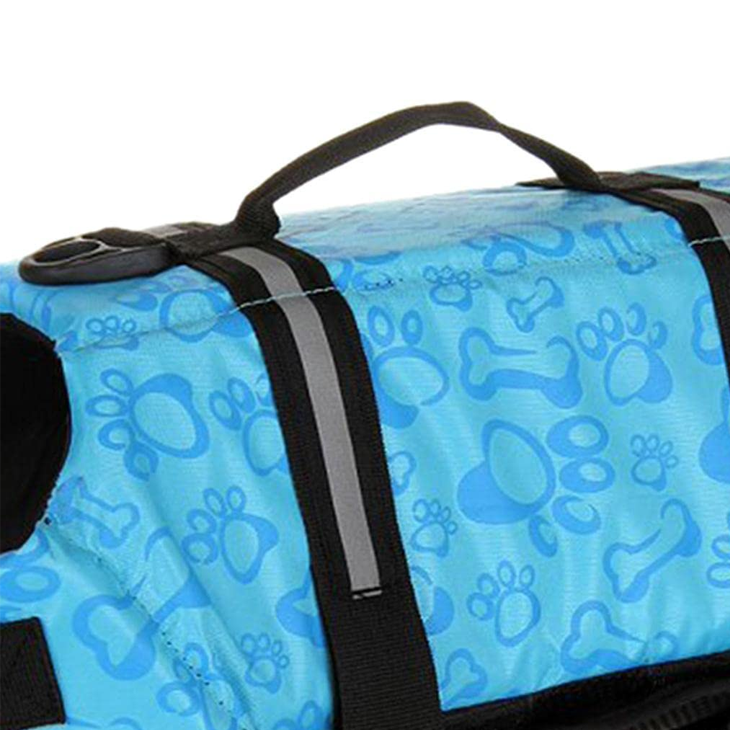 Blue Reflective Aquatic Dog Safety Vest