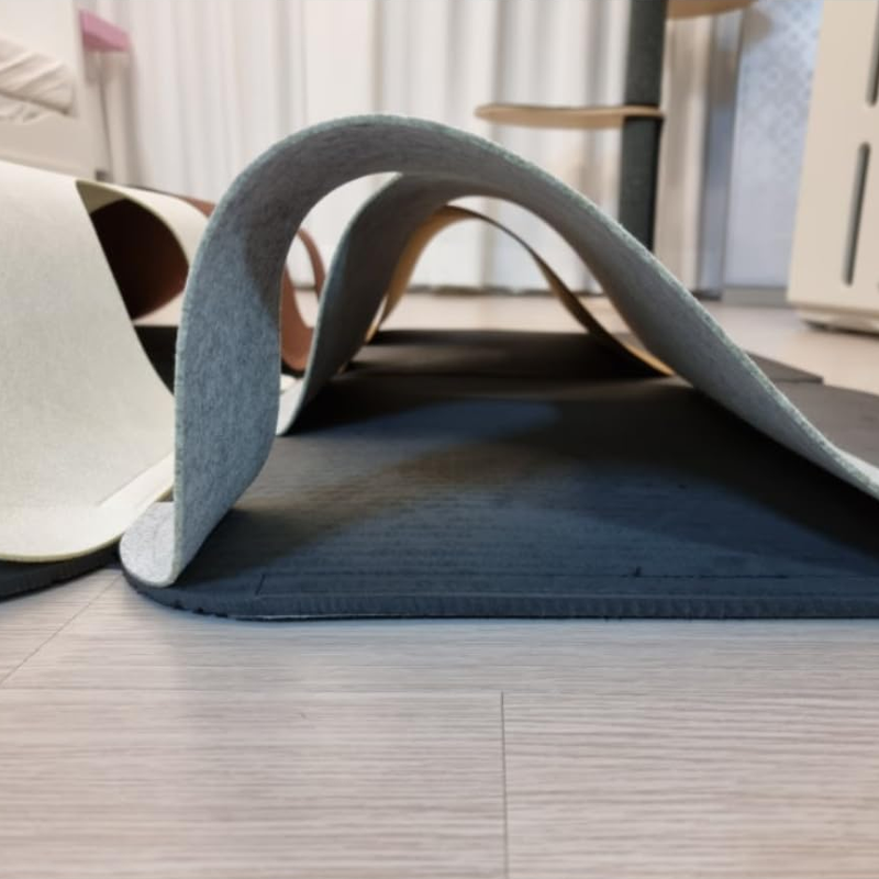 Modular Felt Cat Hideout Play Mat