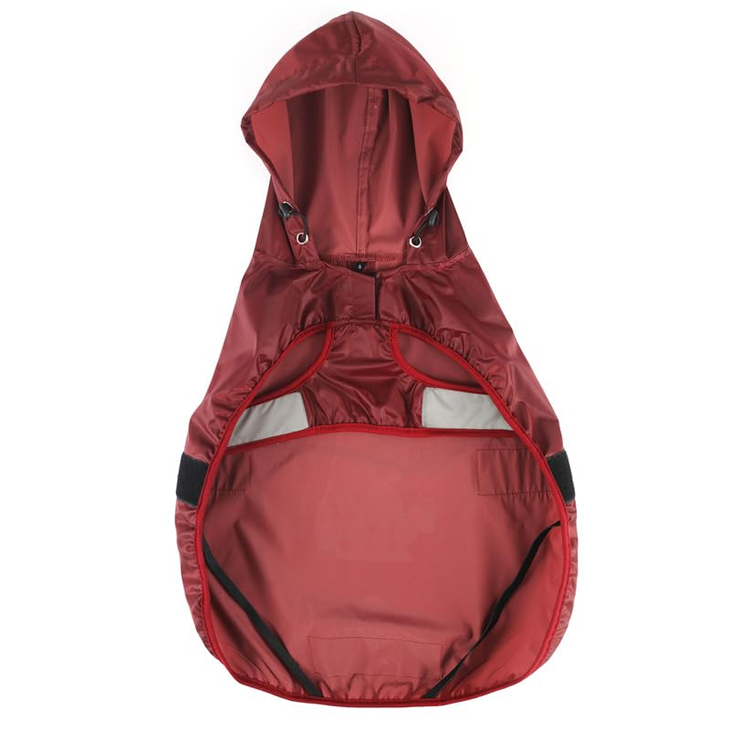 Adjustable Reflective Large Dog Raincoat