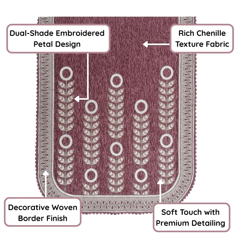 Textured Chenille Large Sofa Cover