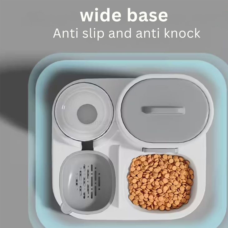 Dual Food and Water Gravity Dispenser Set