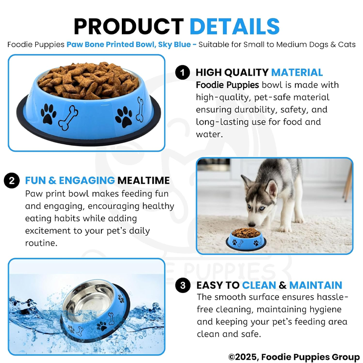 Non-Skid Rubber Bottom Stainless Steel Bowl