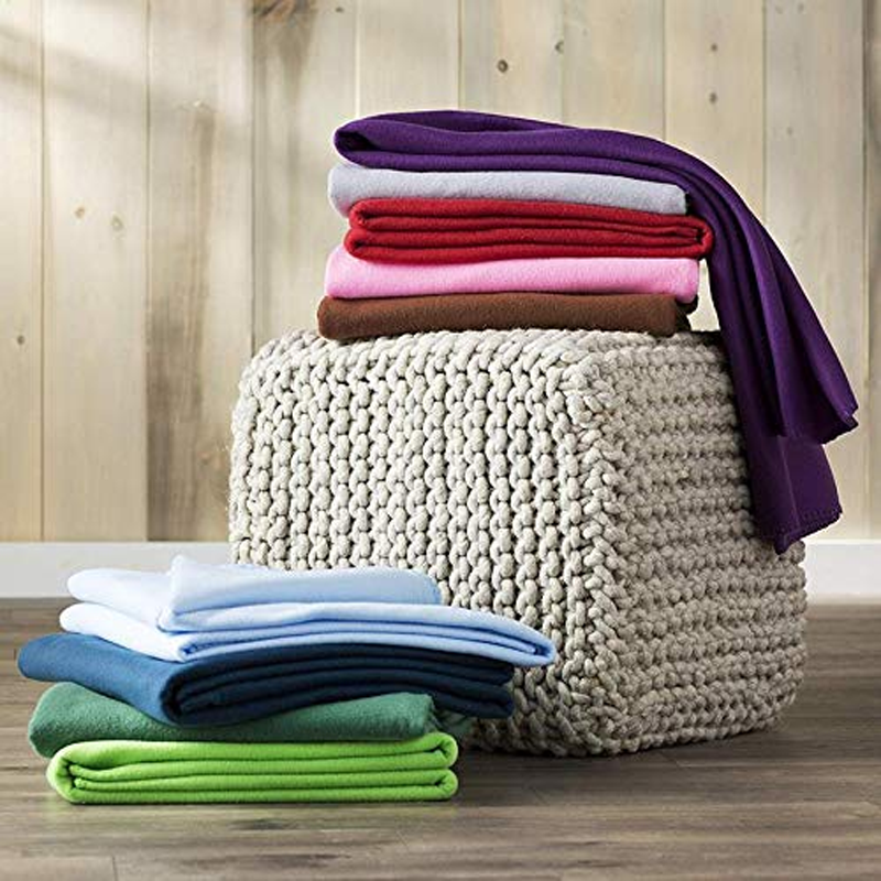 Royal Blue Fluffy Fleece Pet Blanket