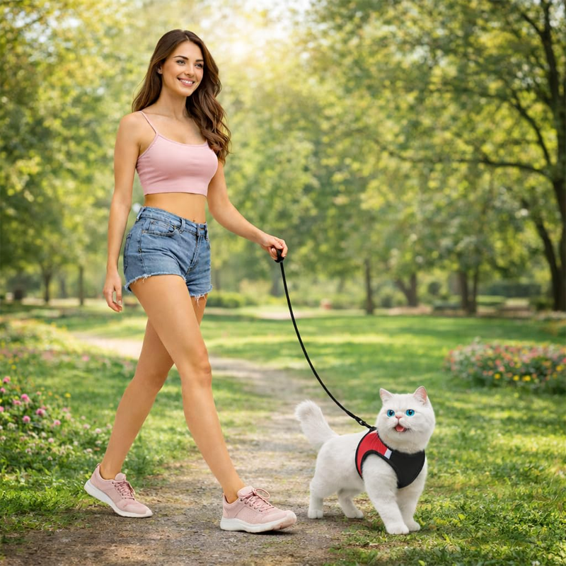 Breathable Escapeproof Mesh Cat Vest