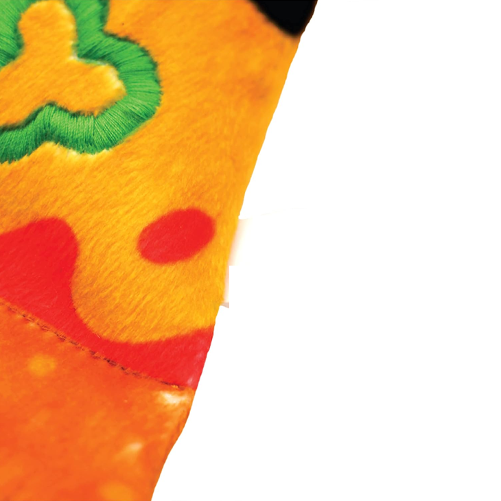 Squeaky Pizza Shaped Dog Toy
