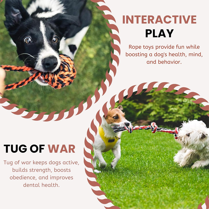 Durable Four-Piece Cotton Rope Combo