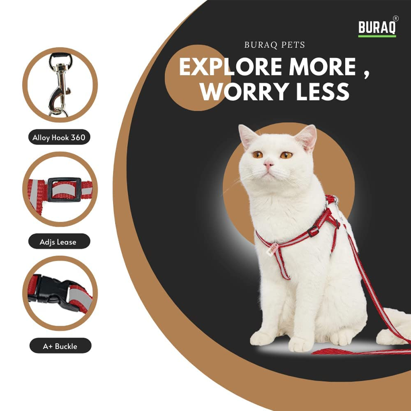 Reflective Escapeproof Cat Harness